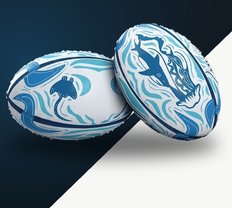Thunder Match Rugby Ball